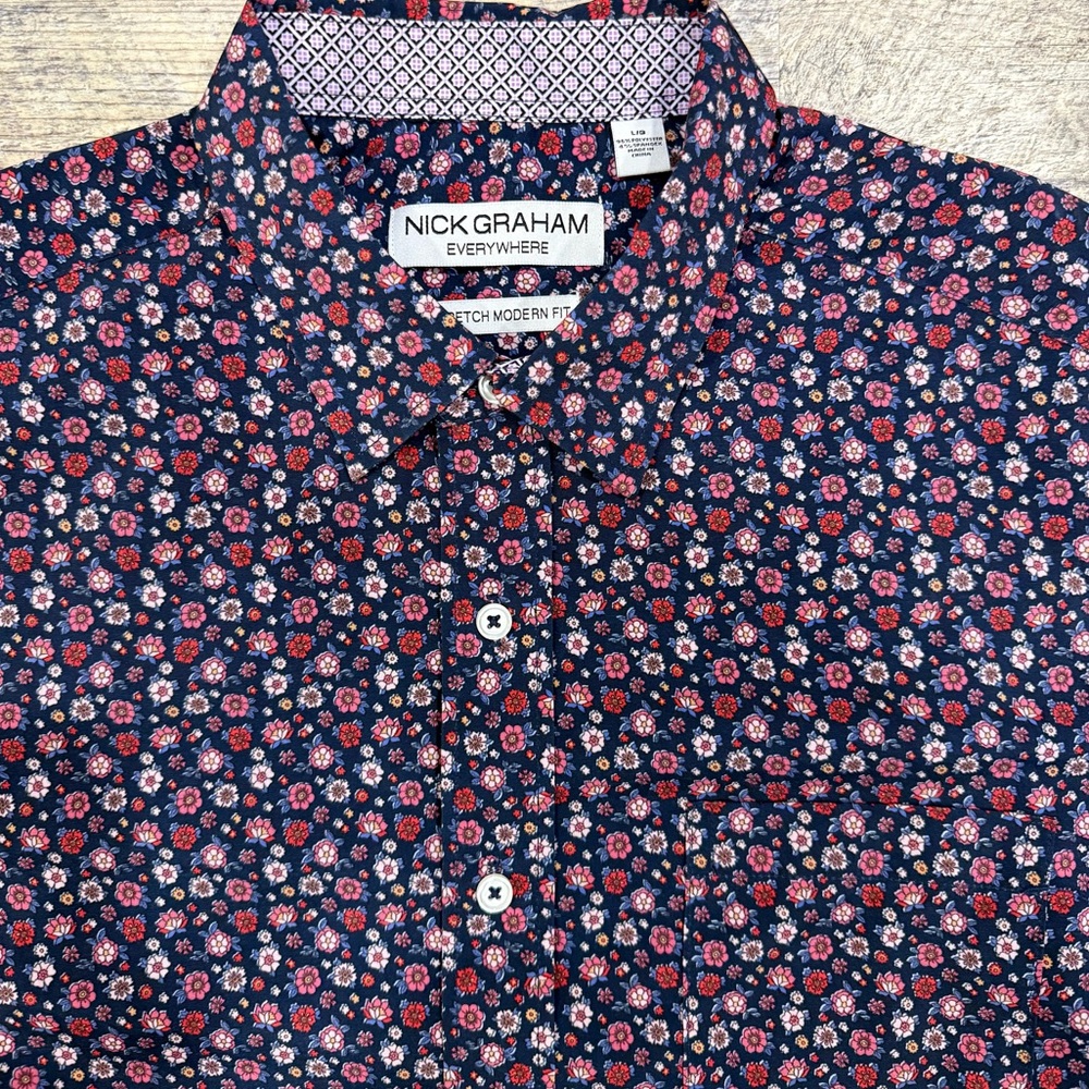 Men’s Nick Graham Everywhere Short Sleeve Button Shirt